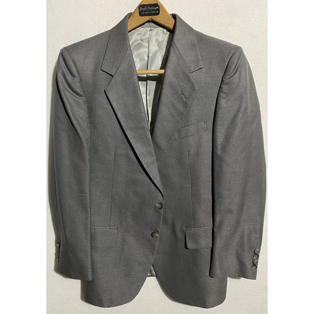 Geoffrey Scott Classic‎ Designer Gray Blazer Size 36